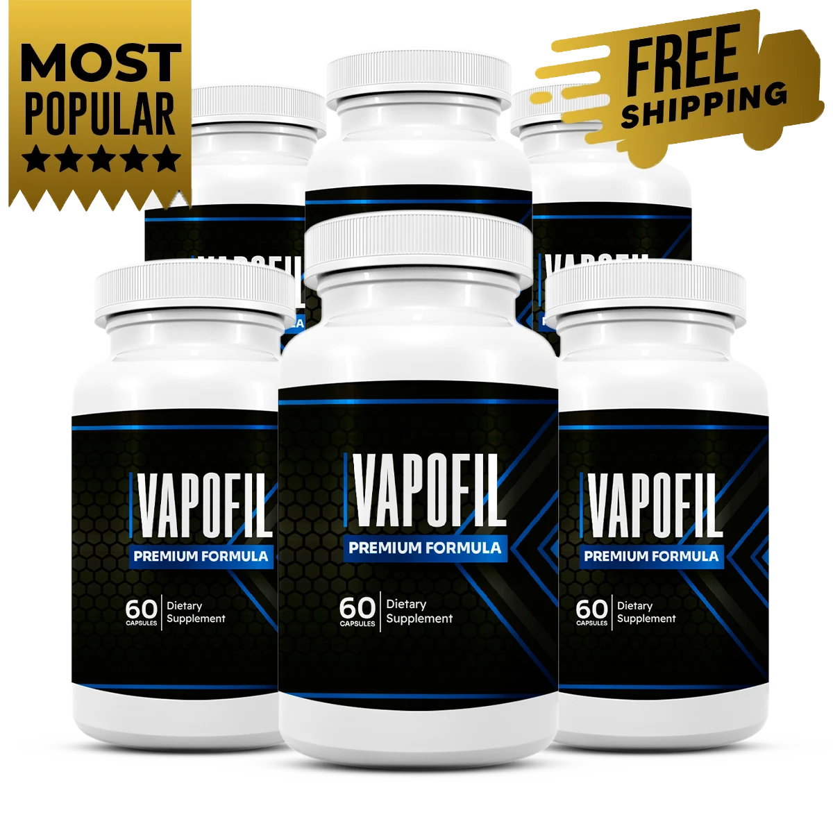 VapoFil  6 bottles